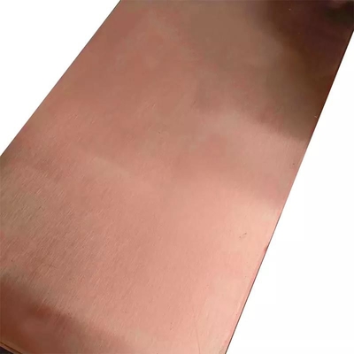 C11000 C10200 C17200 Polished Flat Copper Plate 1-12m