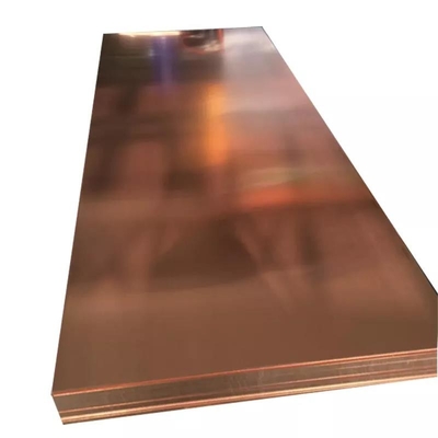 4mm Thick Gold Plated Copper Sheet T3 C11000 Copper Plate