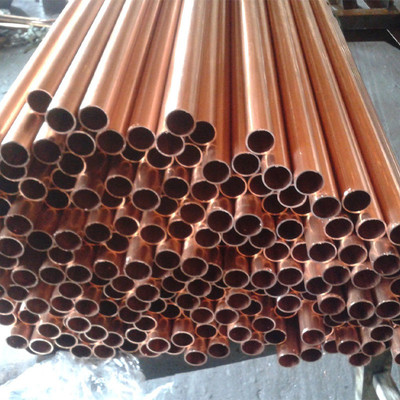 Customized 0.2mm Copper Tubing Pipe C10200 C10100 For Construction