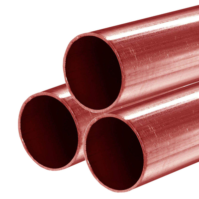 Customized 0.2mm Copper Tubing Pipe C10200 C10100 For Construction