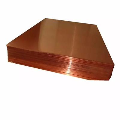 4mm Thick Gold Plated Copper Sheet T3 C11000 Copper Plate