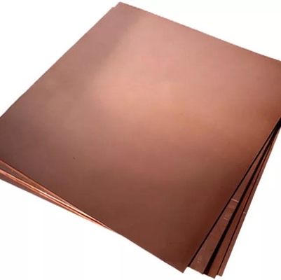 4mm Thick Gold Plated Copper Sheet T3 C11000 Copper Plate
