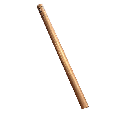 99.9%Min Copper Pipe Tube 120mm Leakproof For Air Conditioning