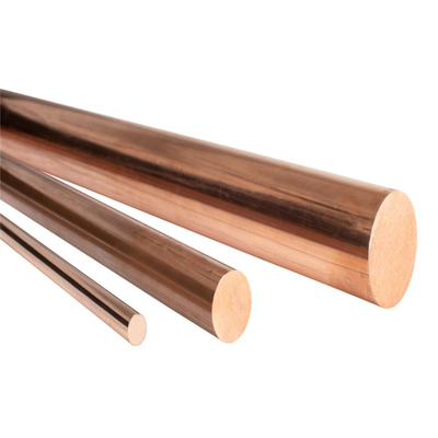 0.3mm 99.99% Copper Round Bars Rod Cold Drawn C12000 C12200