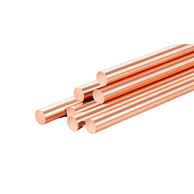 99.95% Pure Copper Rod Round Brass Bars 2000mm T851